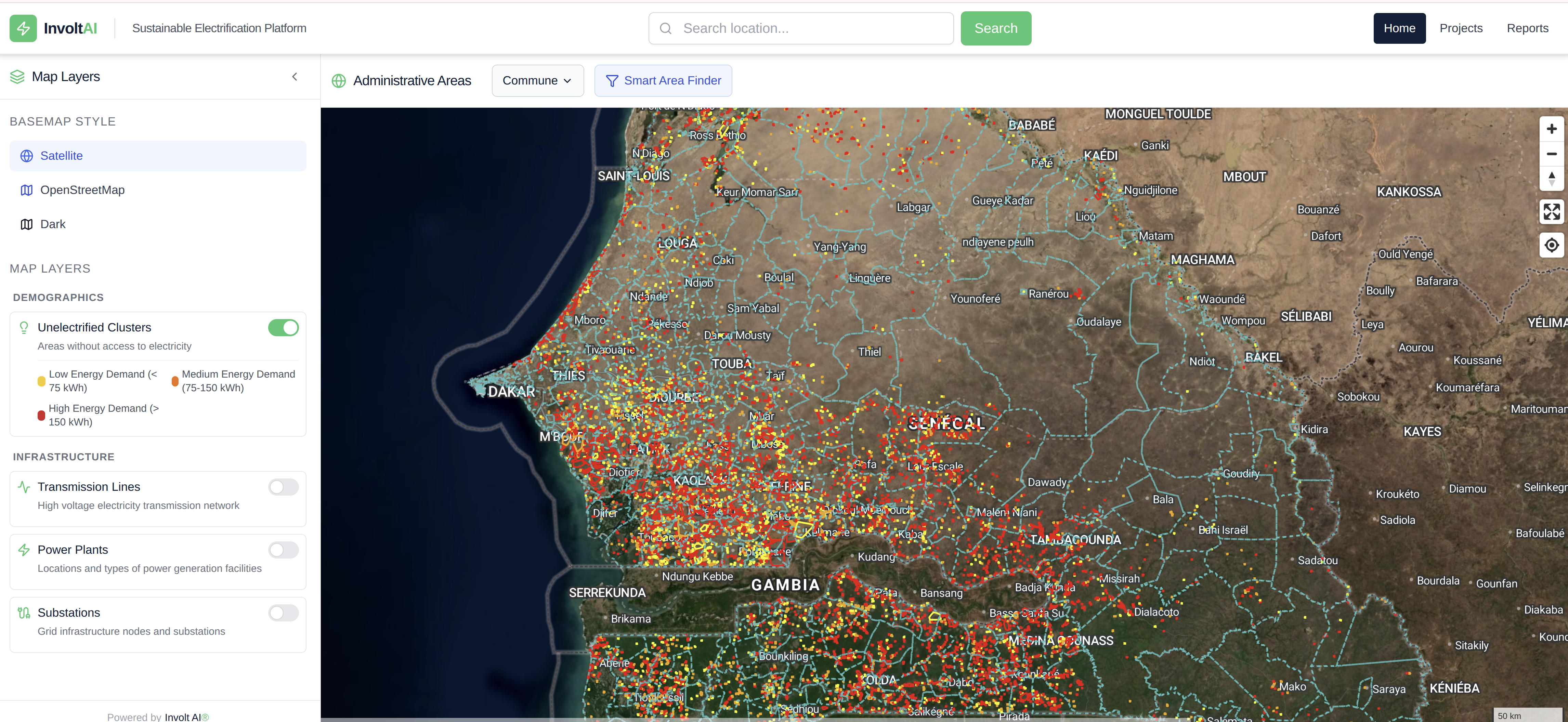 Energy Access Identification Platform
